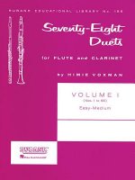 78 DUETS VOL 1 FLTCLT DUET BK