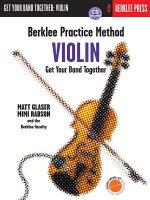 BERKLEE PRACTISE METHOD VLN BKCD