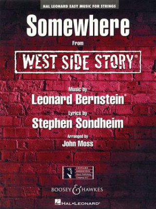 BERNSTEIN SOMEWHERE STR ORCH SCPTS