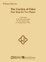 Garden Of Eden - Four Rags For Two Pianos