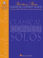CLASSICAL CONTST SOLOS BARBSS BKCD