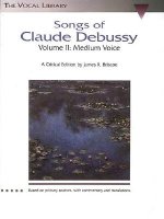 Songs of Claude Debussy