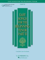 EASY SONGS BEGINNING PT2 TENOR BKCD