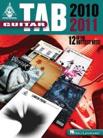 Guitar Tab 2010-2011