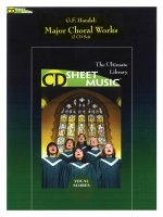 HANDEL MAJOR CHORAL WORKS CDROM