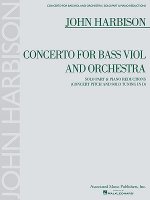 HARBISON CONCERTO BASS VIOL DBPF