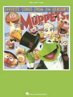 HENSON FAVORITE SONGS MUPPETS PVG