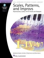 Scales, Patterns & Improvs - Book 2
