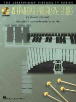 INTERMEDIATE PROG ETUDES PERC BKCD