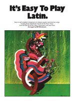 It's Easy to Play Latin