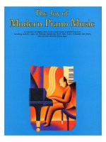 Joy of Modern Piano Music