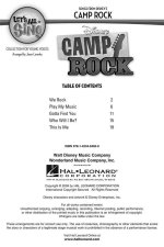 Let's All Sing Songs from Disney's Camp Rock
