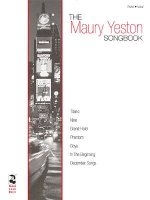 Maury Yeston Songbook