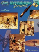 Musicians Guide to Recording Drums