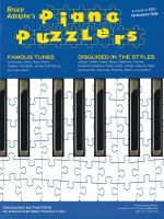 PIANO PUZZLERS ADOLPHE PF BK