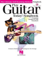 Play Guitar Today] Songbook