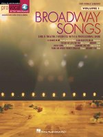 Broadway Songs - For Female Singers