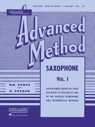 RUBANK ADVANCED METHOD VOL 1 SAX BK