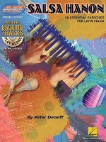 Salsa Hanon Play-Along - 50 Essential Exercises For Latin Piano