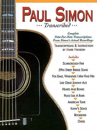 SIMON PAUL TRANSCRIBED GTR TAB BK