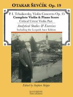 TCHAIKOVSKY VLN CNCRTO D OP35 VLNPF
