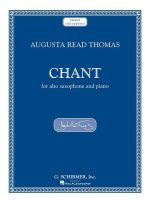THOMAS AUGUSTA READ CHANT ASAXPFA