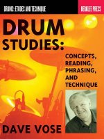 VOSE DRUM STUDIES CONCEPTS DRUMS BK