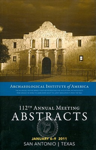 AIA 112th Annual Meeting Abstracts, volume 34