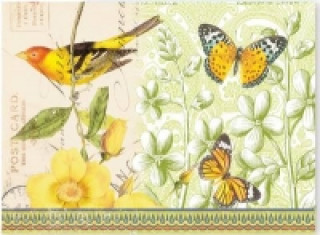 Note Card Bird Collage