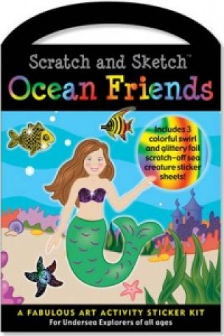 Scratch & Sketch Sticker Kit: Ocean Friends