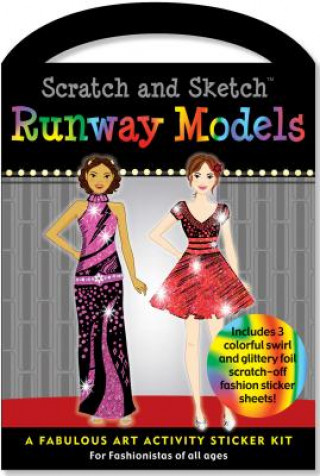 Scratch & Sketch Sticker Kit: Runway Models