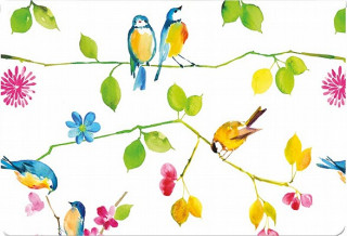 Note Card Watercolor Birds