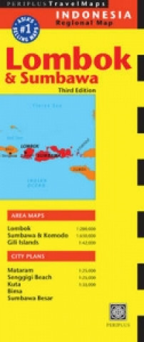 Lombok and Sumbawa Travel Map