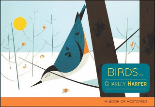 Birds by Charley Harper Book of Postcards