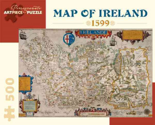 Map of Ireland 500-Piece Jigsaw Puzzle