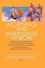 Acceptance and Mindfulness at Work