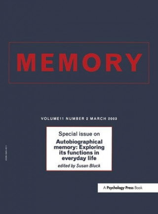 Autobiographical Memory: Exploring its Functions in Everyday Life