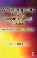 Contemporary Look at Organizational Justice