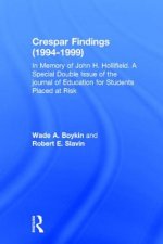 Crespar Findings (1994-1999)