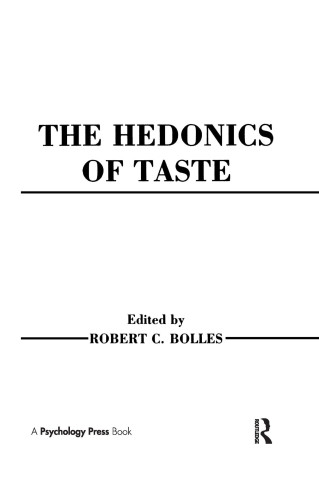 Hedonics of Taste