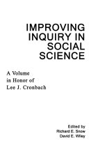 Improving Inquiry in Social Science