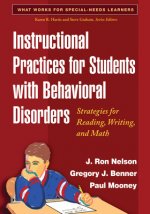 Instructional Practices for Students with Behavioral Disorders