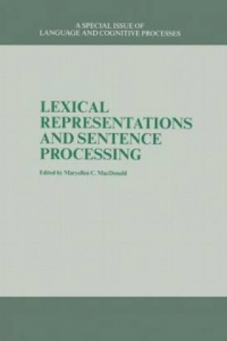 Lexical Representations And Sentence Processing