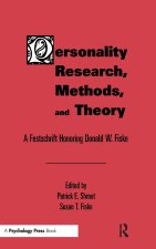 Personality Research, Methods, and Theory