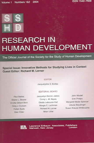 Innovative Methods for Studying Lives in Context