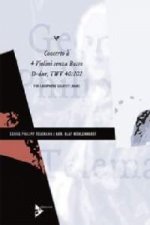 CONCERTO 4 VIOLINI SENZA BASSO TWV 40202