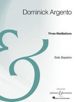 THREE MEDITATIONS