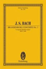 BRANDENBURG CONCERTO NO 3 G MAJOR BWV 10