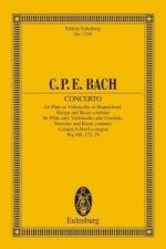 CONCERTO A MAJOR H 43739 WQ 168 172 29