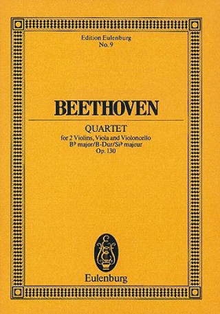 STRING QUARTET BB MAJOR OP 130